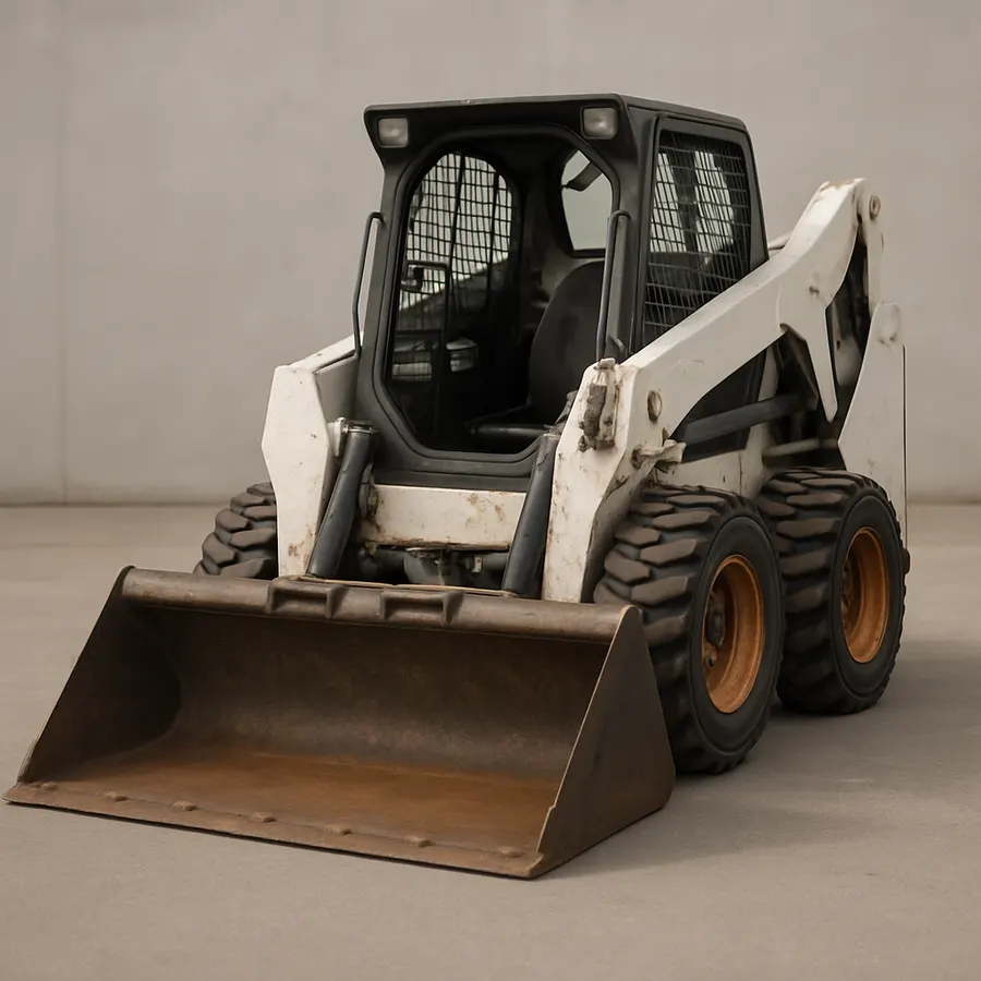 Skid Steer Loader, Enclosed Cab